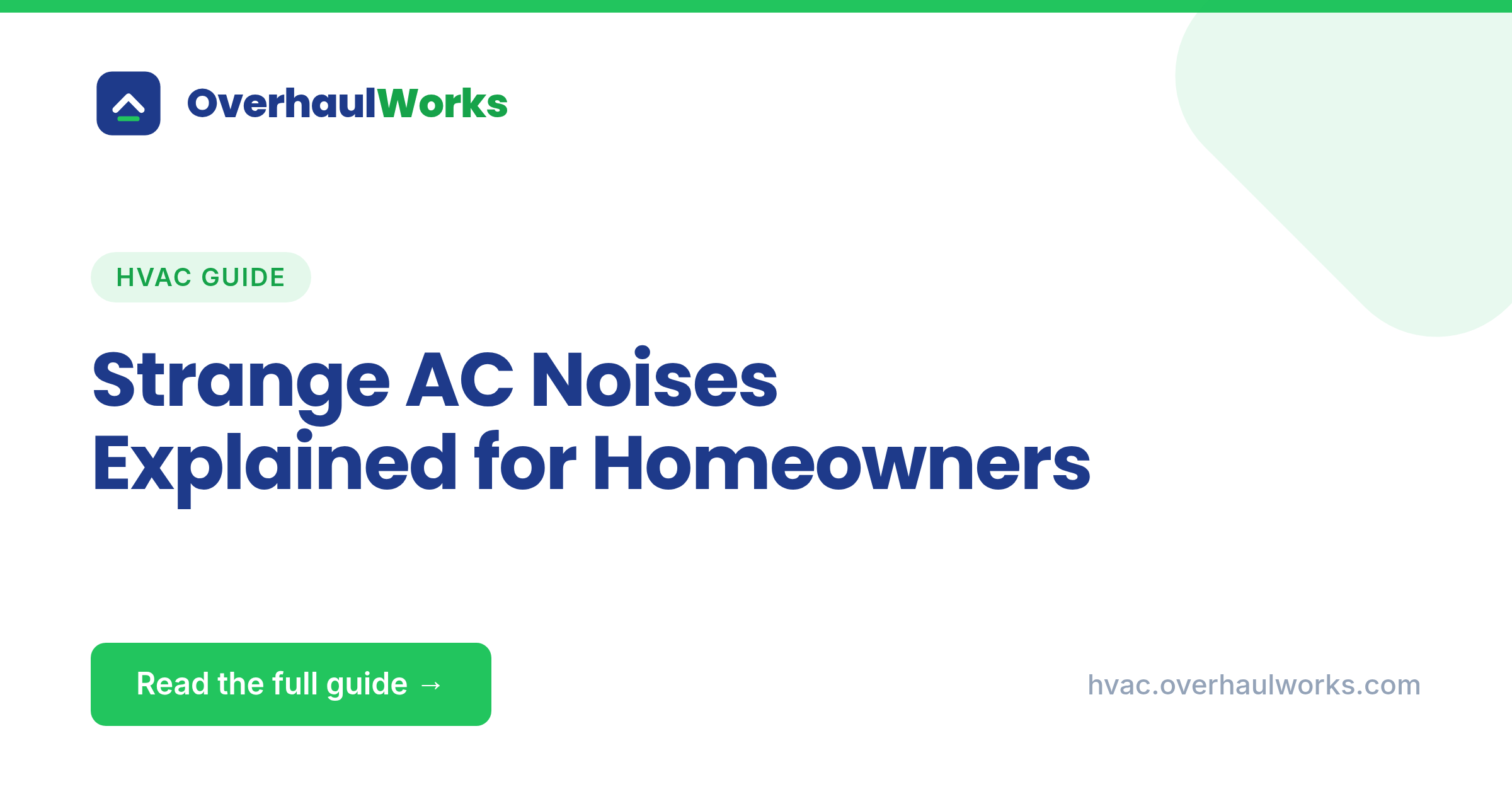 AC Making Noise? Here’s What Each Sound Means