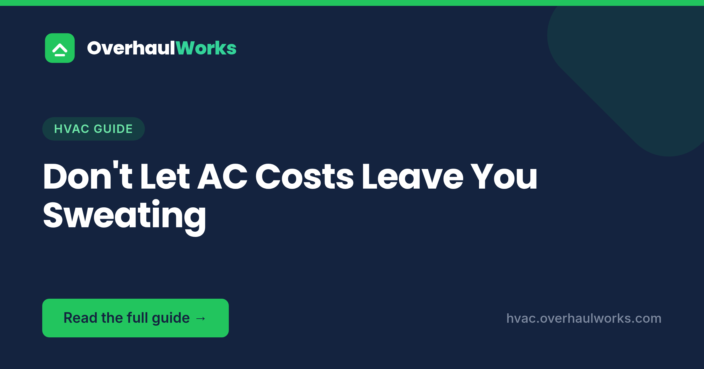 AC Financing: How to Spread the Cost of Repairs