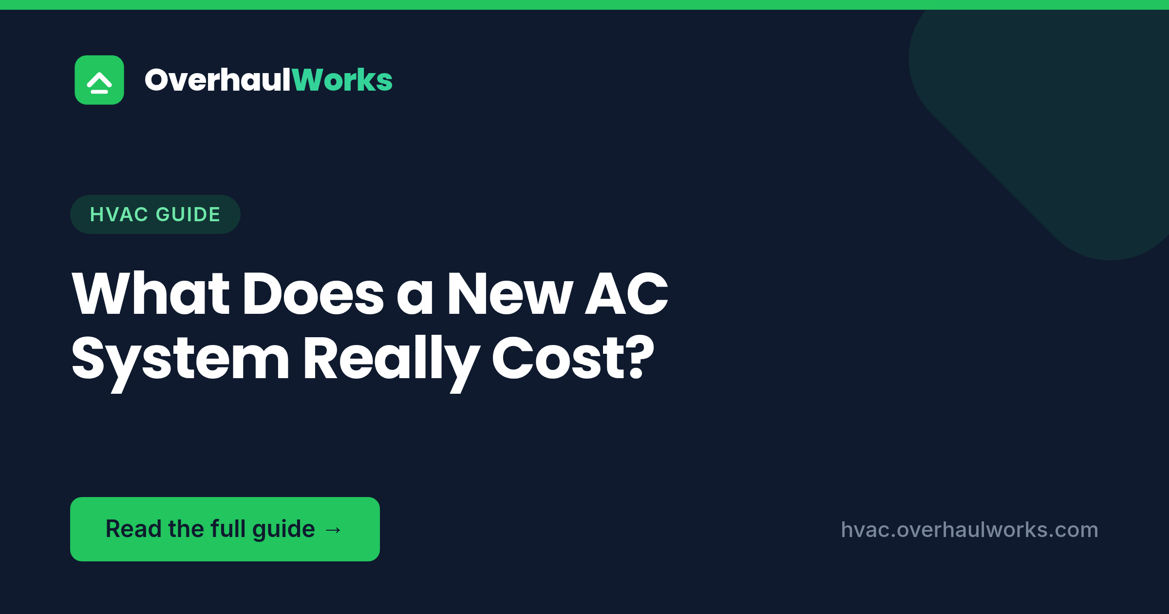 New AC System Cost: What Really Drives the Price